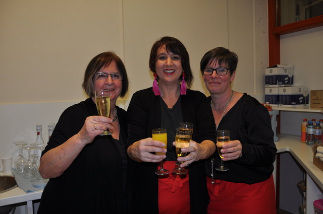 Marianne Krug, Christa Berger und Renate Gstöttner.