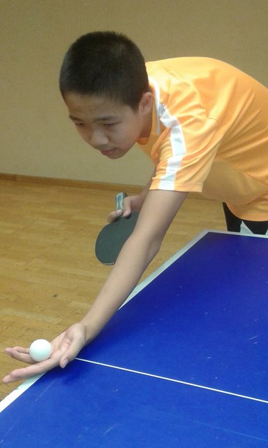 Eric Tang (TTK Naturfreunde Stadlau) Gruppensieger bei ÖTTV Nachwuchs-Superliga in Tirol