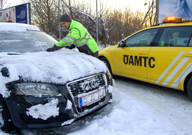 Bei einem Drittel aller ÖAMTC-Panneneinsätze im Flachgau mussten Probleme mit der Autobatterie behoben werden. | Foto: ÖAMTC