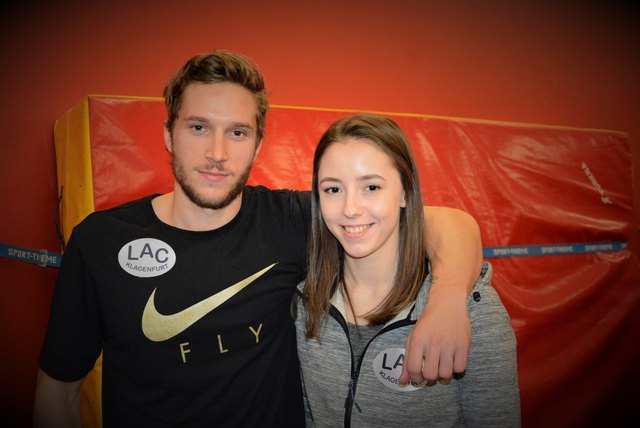 Julian Kellerer und Nathalie Kitz waren die erfolgreichsten LAC-Athleten | Foto: LAC