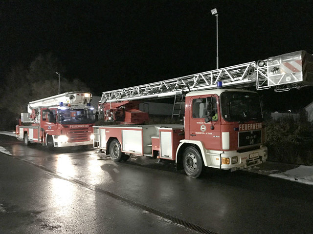 Die Einsatzkräfte übten für den Ernstfall. | Foto: FF