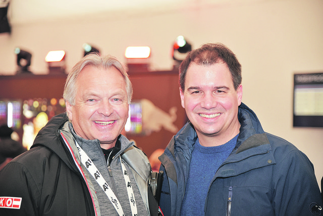 ÖSV-Sportdirektor Hans Pum, LHStv. Michael Schickhofer.