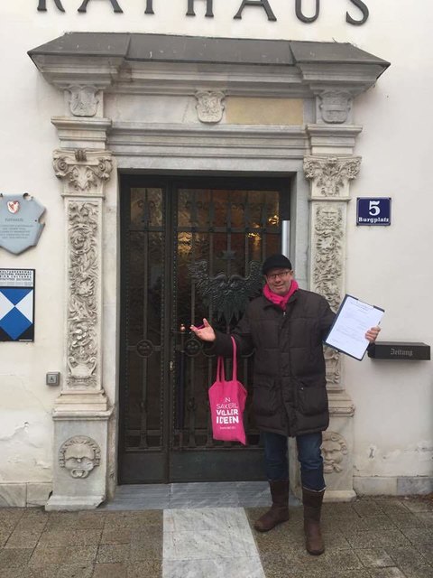 Hermann Bärntatz darf heute nicht mehr ins Rathaus | Foto: KK/Bärntatz