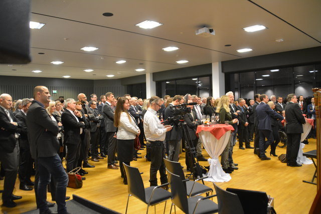 Rund 400 Gäste folgten der Einladung.