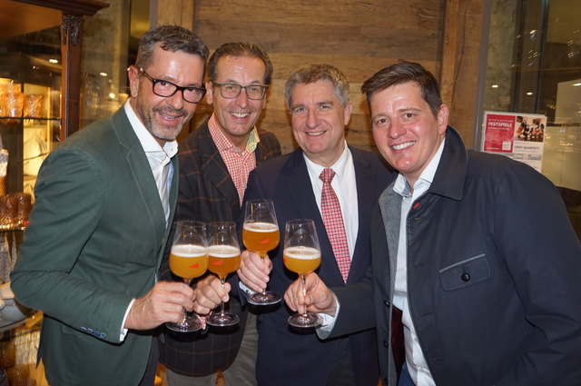 Michael Kretz, Wolfgang Schneider, Georg Zehetmayer und Martin Armstorfer.