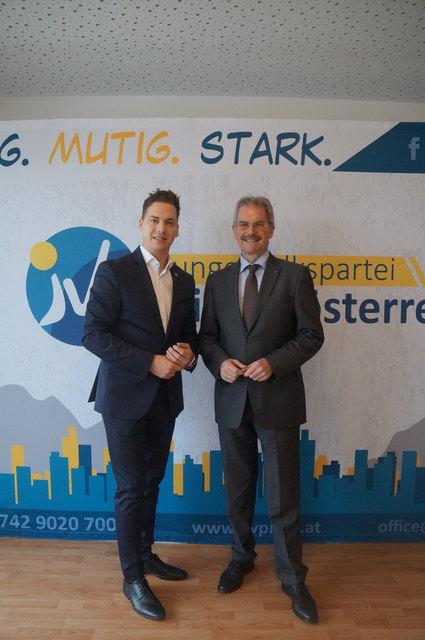 Landesobmann Bernhard Heinreichsberger und Landesrat Karl Wilfing | Foto: Loiskandl