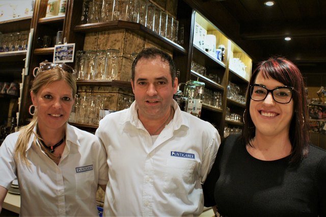 Simona, Chef Ewald und Tajda gaben Vollgas (v.l.)