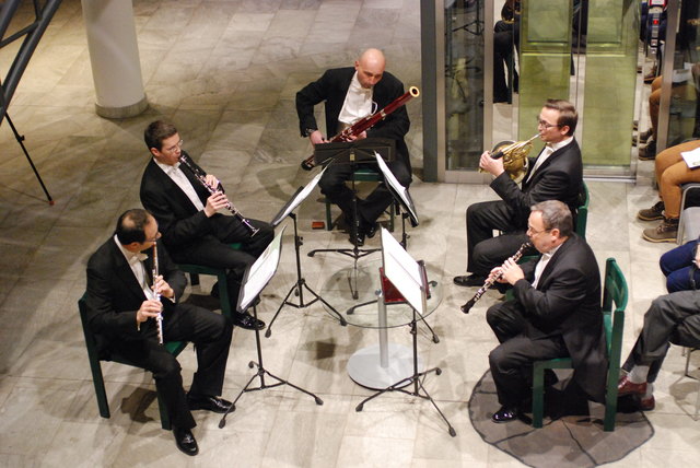 Das Bläserquintett Quinternio.