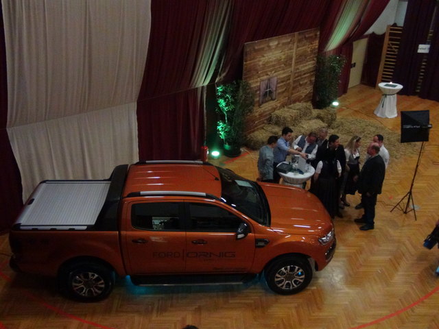 Ein Ford Ranger von Ford Ornig war zu gewinnen.