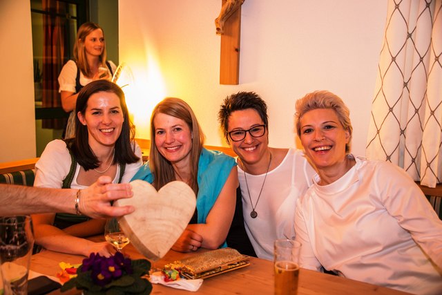 Herzerldamen: Andrea, Josy, Jessy, Sabi | Foto: RK Golling / Stefan Pichler