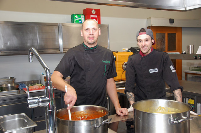 Jürgen Blumenthal (neuer Pächter) und Klaus Winkler | Foto: KK/RHI Magnesita