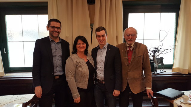 Andreas Lindorfer (Rohrbach-Berg), Sigrid Grubmair (Pettenbach), Severin Mair (Eferding) und Walter Höllhuber (PWW). | Foto: ProWelsWest