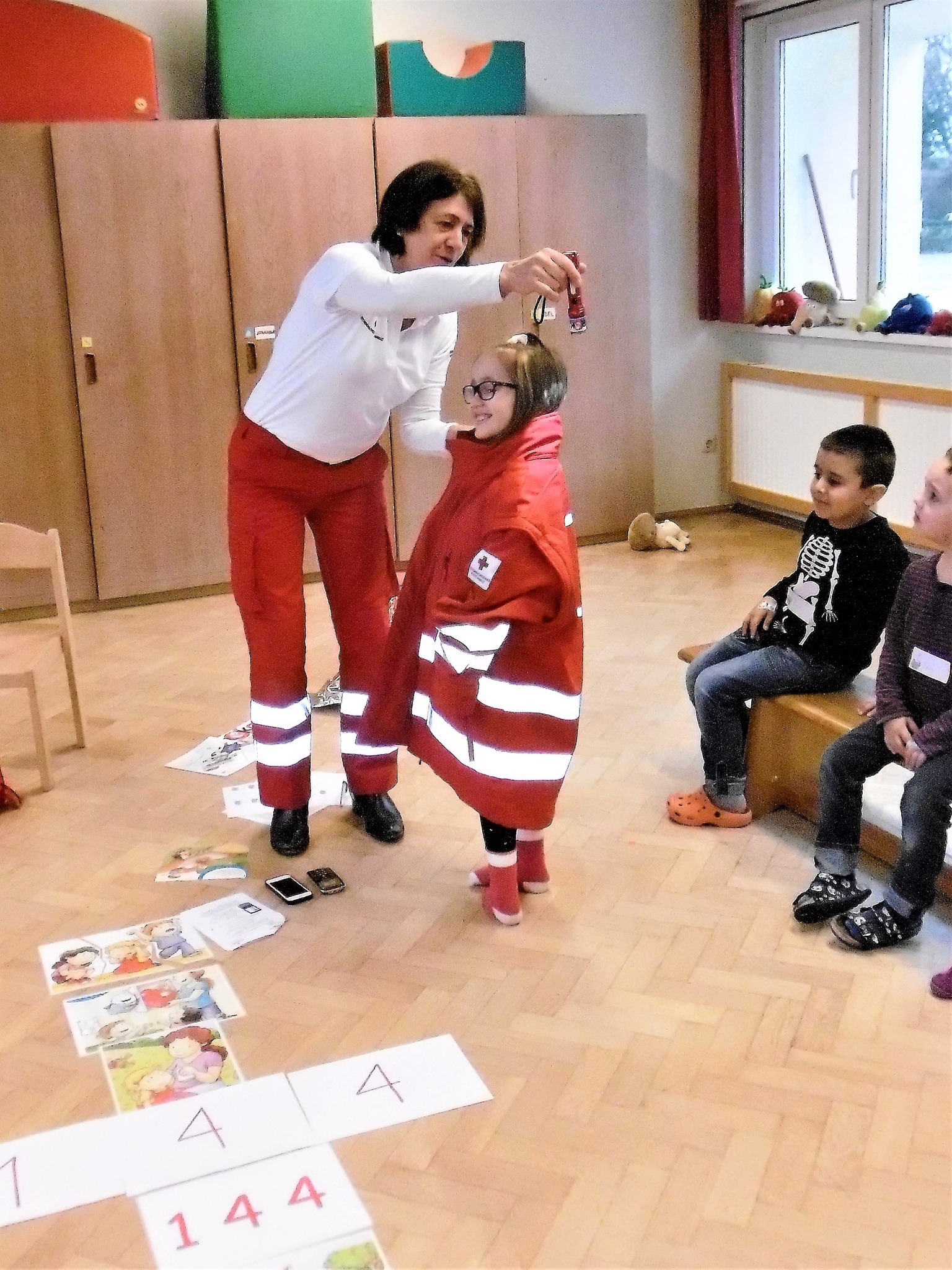 Erste-Hilfe-Projekt "ROKO" im Rossegger Kindergarten - Ried