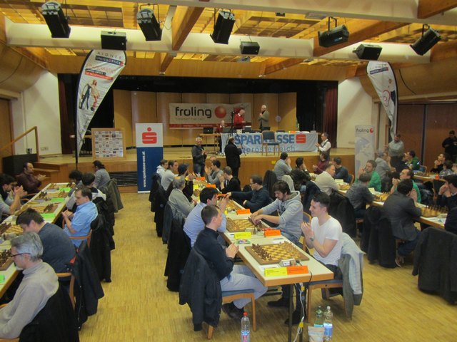Bei der Schachbundesliga in Grieskirchen rauchten die Köpfe. | Foto: Günther Weiß