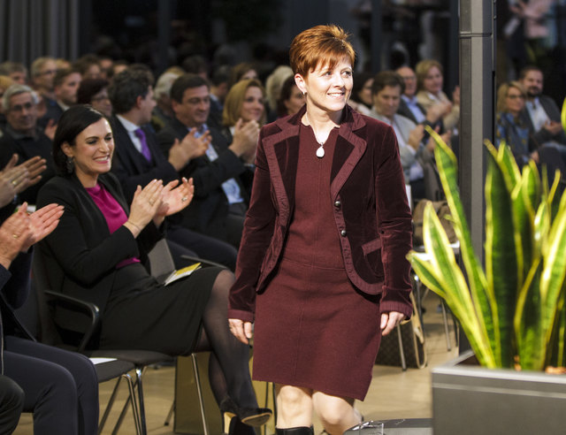 (c) 2018 - Politik, Landtagswahl 2018, VP, Zukunftsgesprch Klagenfurt. - Bild zeigt: Kandidaten und Besucher