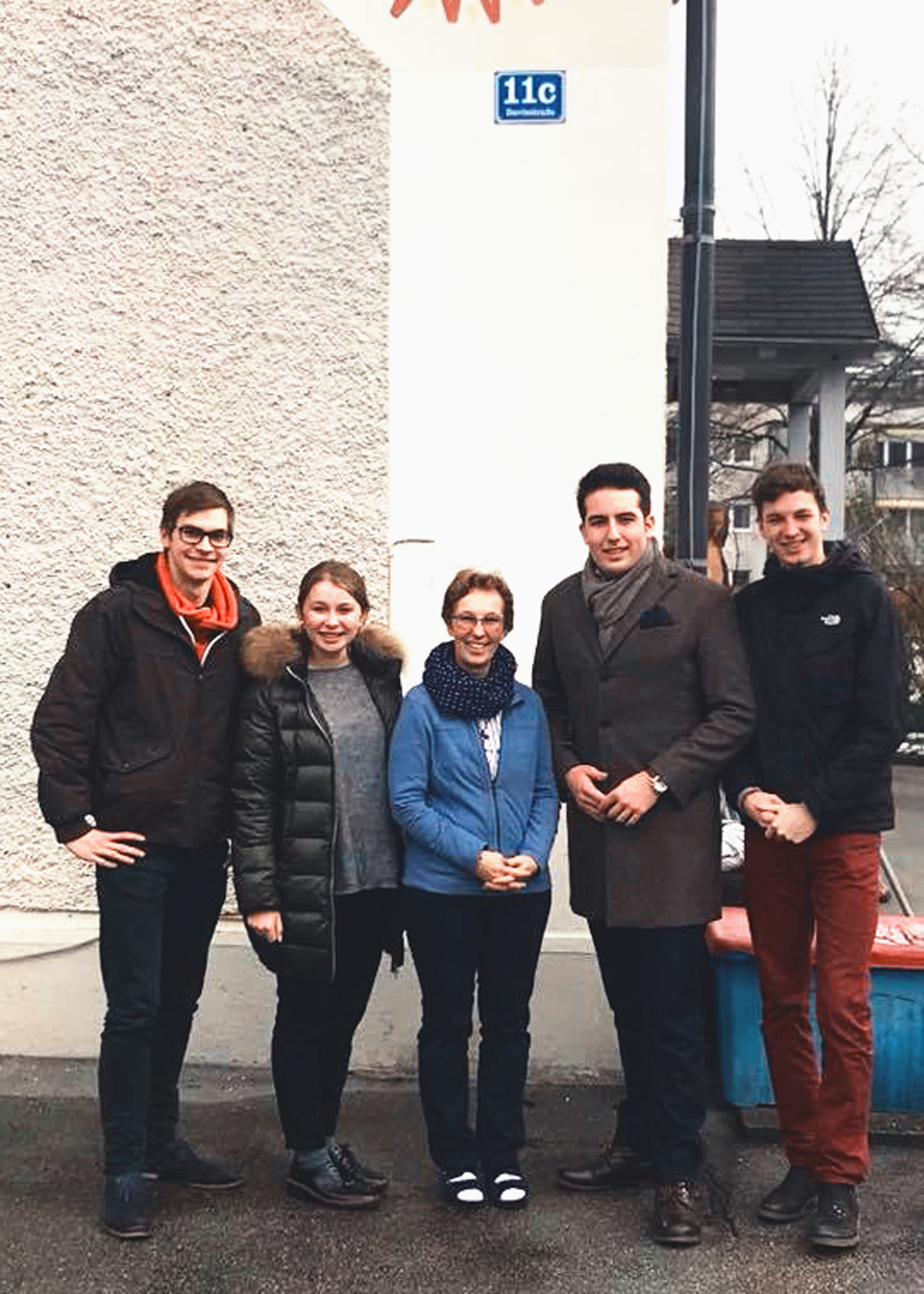 Die Schülerunion nahm Spenden am Alten Markt ein.