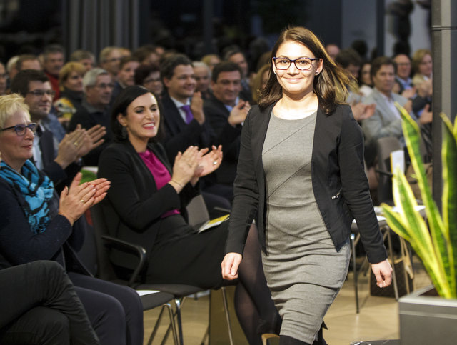 (c) 2018 - Politik, Landtagswahl 2018, ÖVP, Zukunftsgespräch Klagenfurt. - Bild zeigt: Kandidaten und Besucher