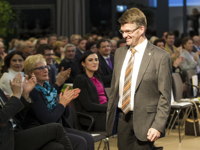 (c) 2018 - Politik, Landtagswahl 2018, VP, Zukunftsgesprch Klagenfurt. - Bild zeigt: Kandidaten und Besucher