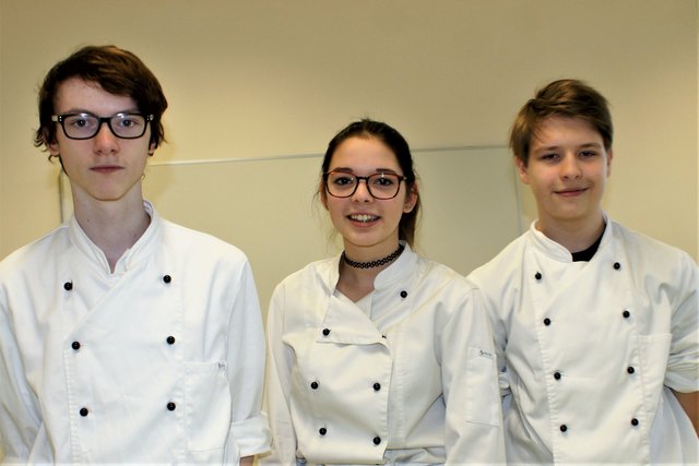 Team Tourismus: Christian, Vanessa und Elias (v.l.)