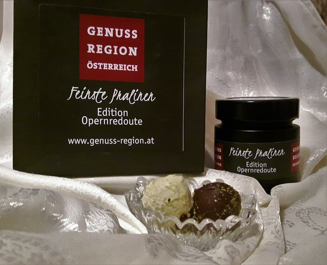 Kürbiskern und Co in den feinen Pralinen