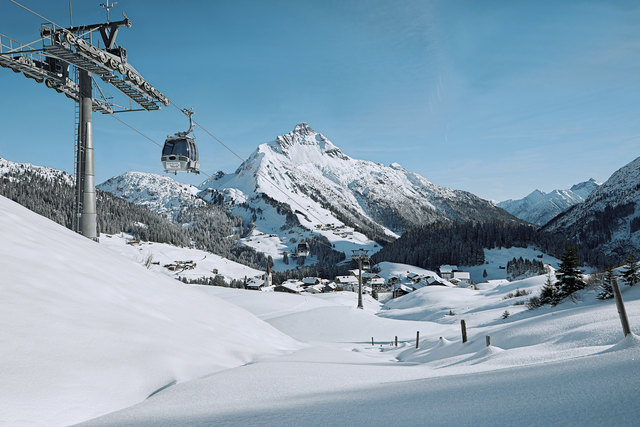 Das Skigebiet oberhalb des Lechtals ist noch attraktiver geworden. | Foto: Skilifte Warth