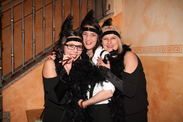 Madame hoch drei: Johanna, Julia und Martina.