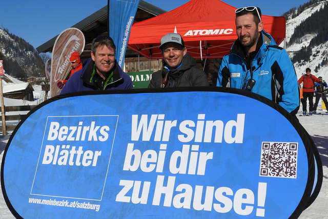 Gerhard Meister (Geschäftsführer TVB Rauris), HP Kreidl (skitourenwinter.com) und Andreas Groder (Betriebsleiter Rauriser Bergbahnen)
