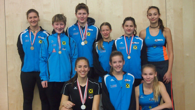 Die jungen Leichtathleten des SV Reutte präsentierten sich in guter Form.