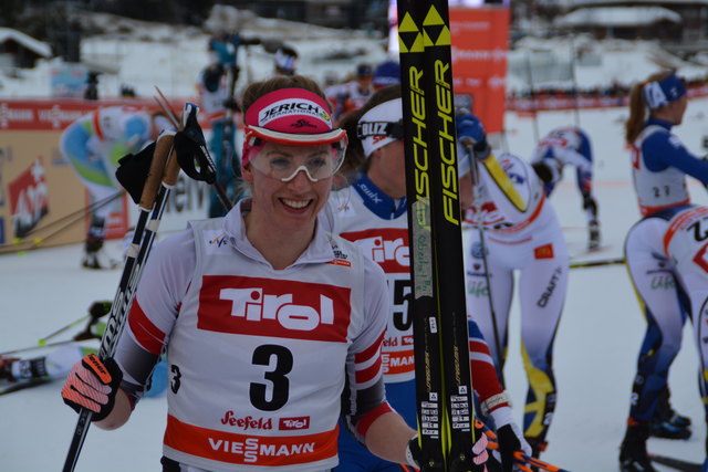 Teresa Stadlober erzielte mit Rang sechs ein weiteres Top-Ergebnis.