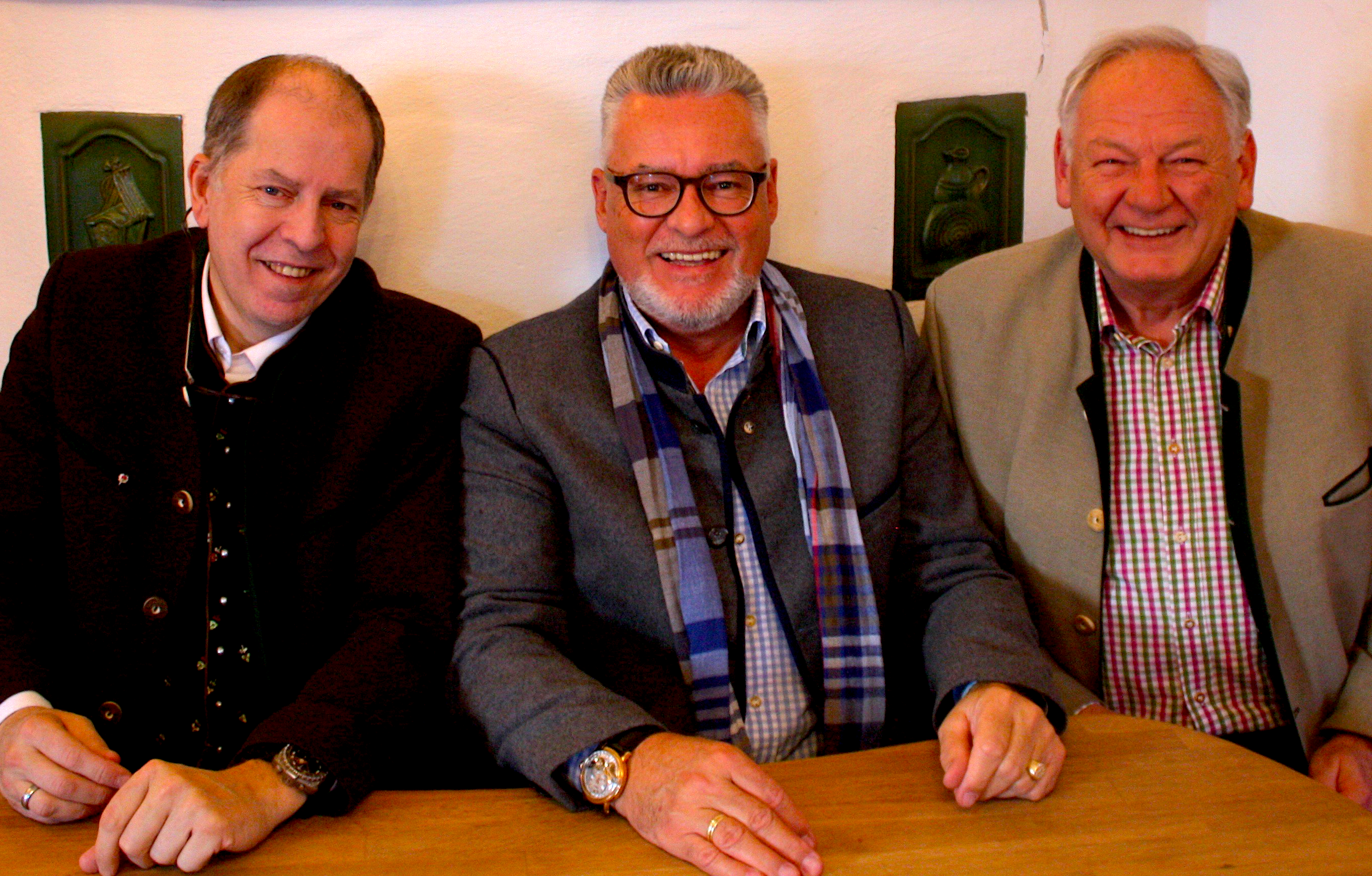 Christian Herbst, Josef Schett und Hans-Peter Adami wollen in Tirol neue Impulse setzen.