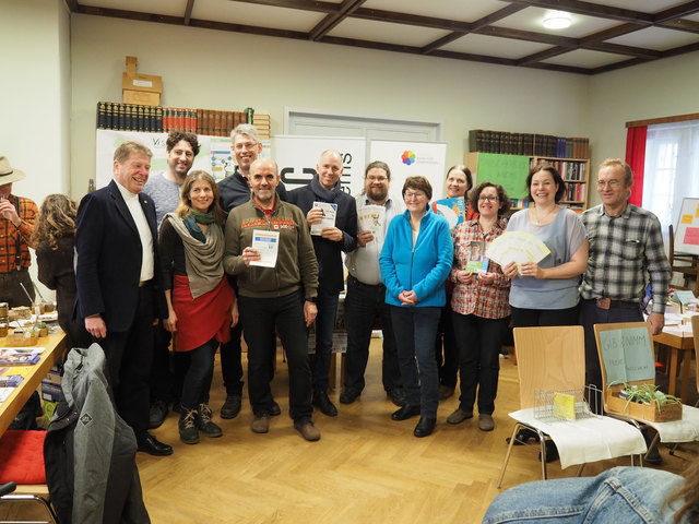 Stadtrat Helmut Mayer, Ronald Blamauer, Greti Mayer, Gemeinderat Adolf Krumbholz, Franz Böck, Leo Faltus, Gemeinderat Klaus Bergmaier, Gemeinderätin Edith Gruber, Madlene Hochleitner, Silvia Koppensteiner, Birgit Teufer, Franz Wieser | Foto: privat