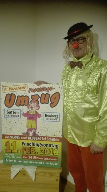 Der Vorstadtfaschingsumzug findet heuer zum siebenten Mal statt. | Foto: Faschingsgilde Saffen-Heuberg