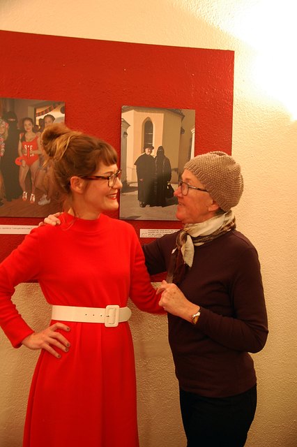 Amina Handke und Franziska David