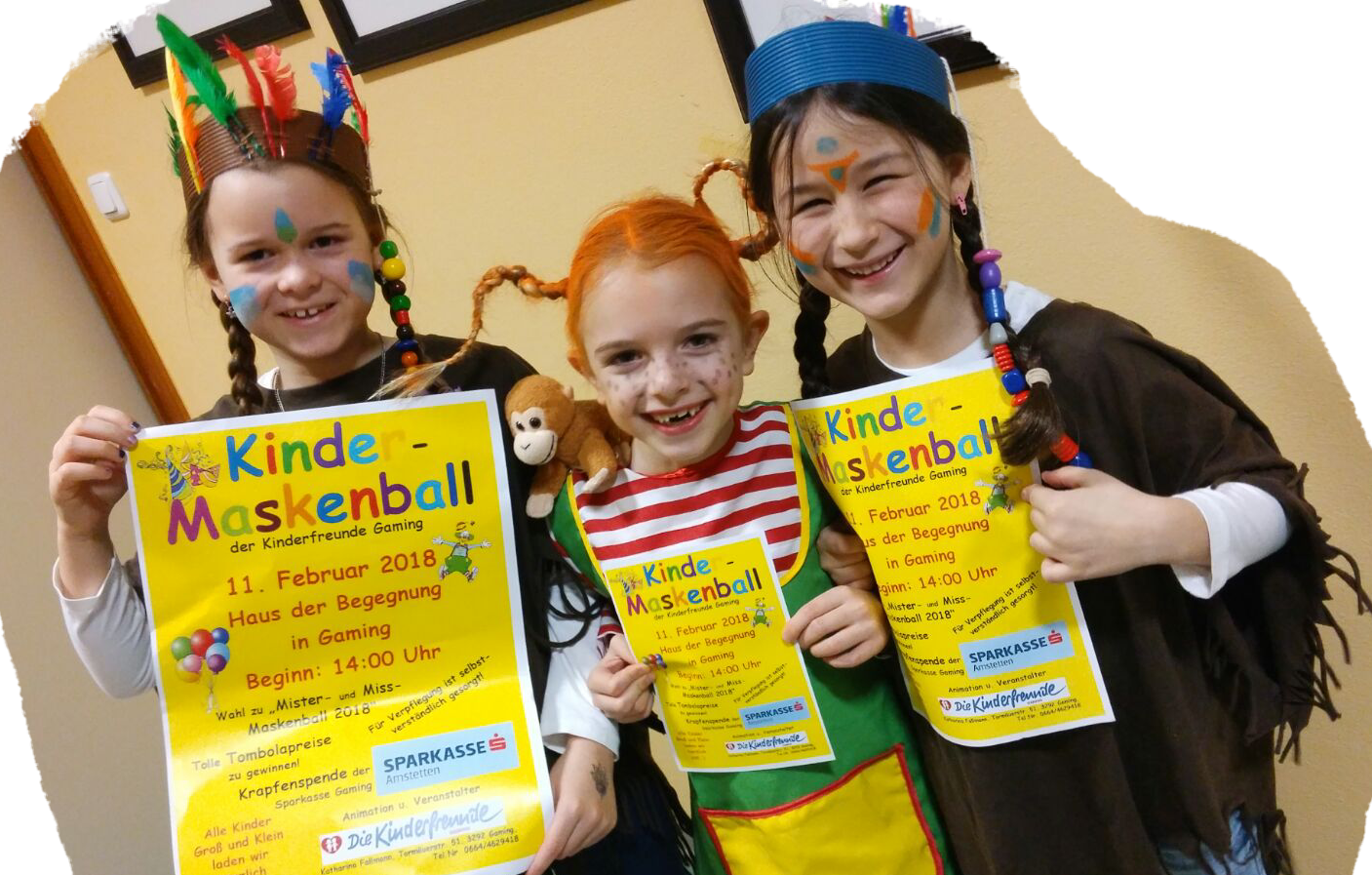 Die Kinderfreunde freuen sich auf viele, bunte Gäste.