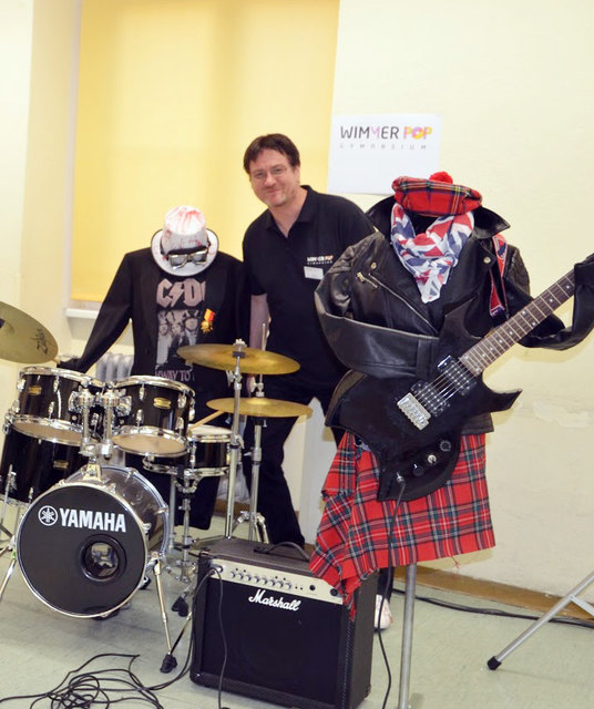 Volker Weyse freut sich auf den Start des neuen Musikzweigs des Wimmer Gymnasiums.