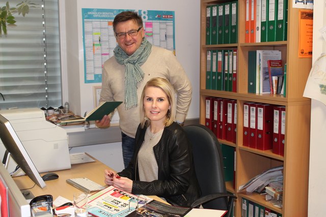 Haben immer ein offenes Ohr für die Bevölkerung: Geschäftsführerin Nicole Malle und Obmann Karl Kräuter