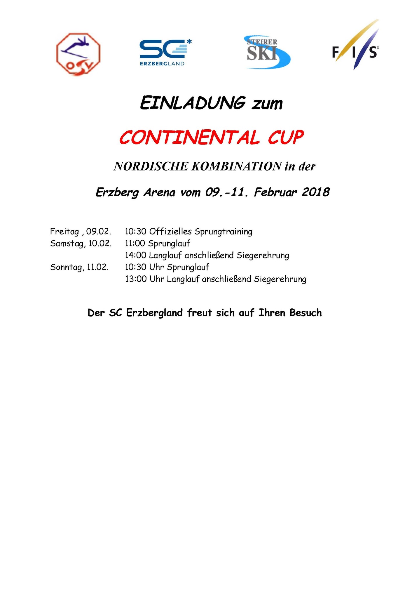 Continental Cup Nordische Kombination Leoben