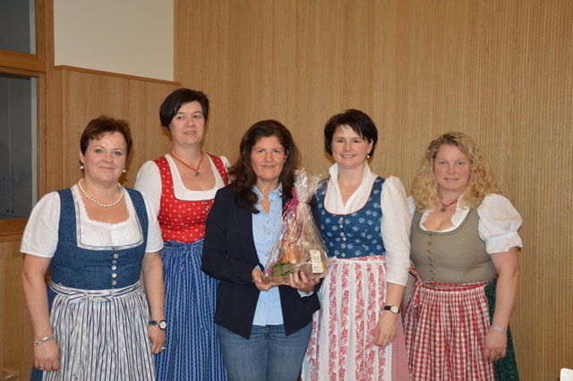 Danke Frau Hackl für den informativen Vortrag