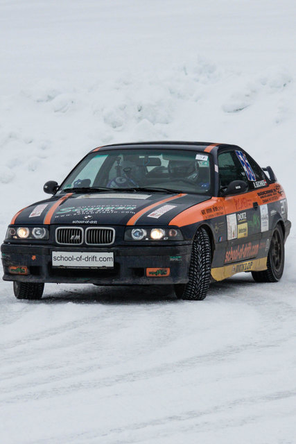 Ronny Büchner - BMW E36 325i - 2WD ohne Spikes | Foto: Manfred Krebs für school-of-drift