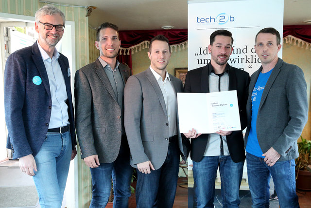 roofSec GmbH: Andreas Gschwandtner, Michael Prinz, Thomas Stadler, Alberndorf | Foto: Land OÖ/Sabrina Liedl