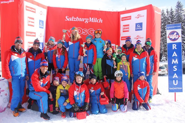 Stolze Sieger des WSV Ramsau. | Foto: WSV Ramsau