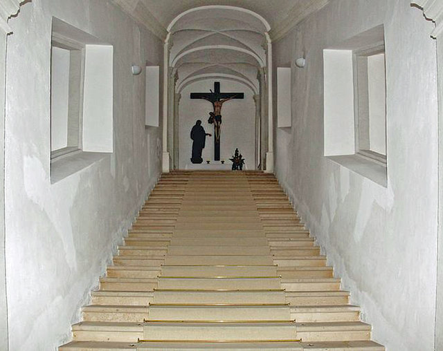 Hl. Stiege in der Pfarrkirche Forchtenstein