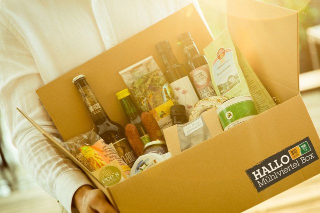 In der Hallo Mühlviertel-Box bekommt man dreimal im Jahr wertvolle Produkte zugeschickt.