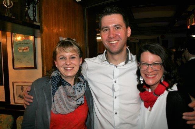 Marlene, Dieter und Bettina (von links)