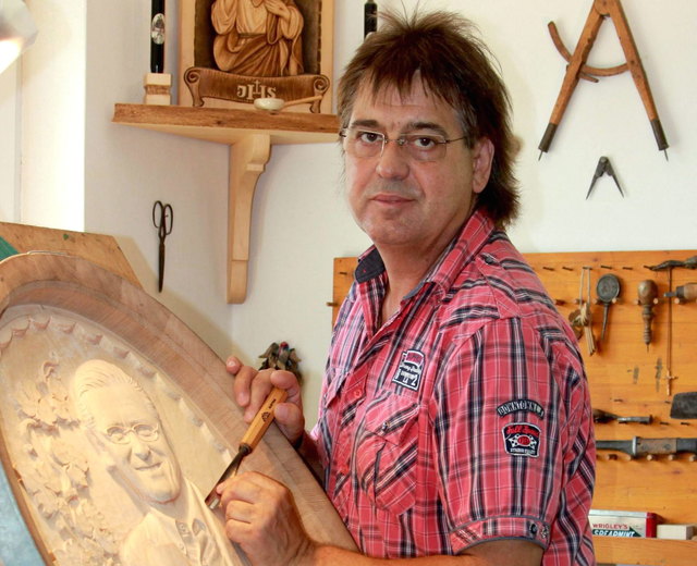 Josef Fuchs an der Arbeit. | Foto: Josef Fuchs