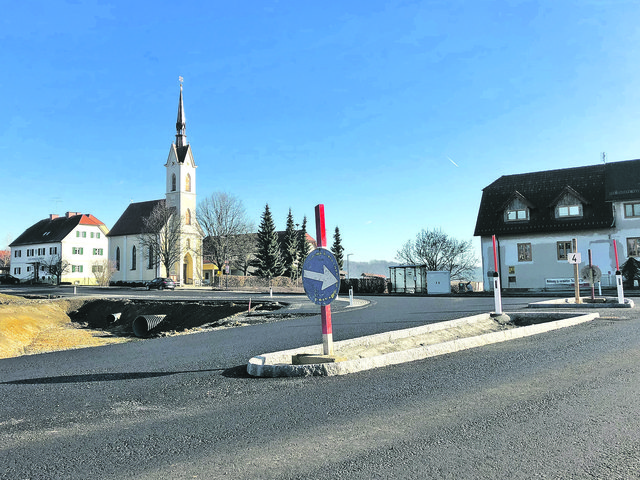 Die neue Ortsdurchfahrt in Dietersdorf am Gnasbach ist auf Schiene. Sie soll noch im Frühjahr finalisiert werden.