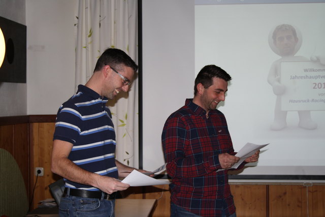 Andreas Doubrava und Thomas Meingassner beim Vortrag