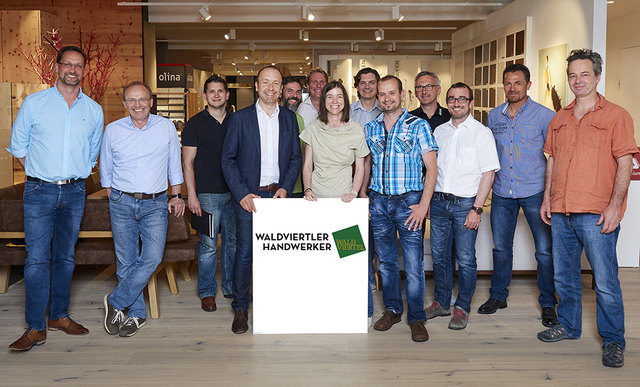 Waldviertler Handwerksbetriebe mit Mag. Roland Surböck