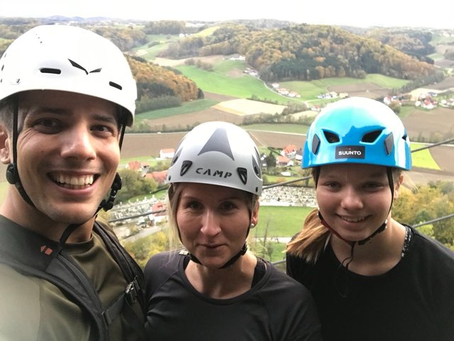 Österreich ist so schön - Klettersteig auf der Riegersburg