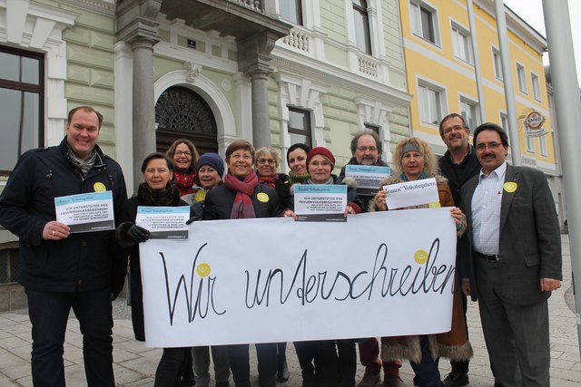 Die Frauenberatung Perg und Lokalpolitiker wie SPÖ-Bezirkschef Thomas Punkenhofer rühren die Werbetrommel.